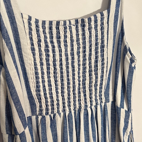 Blue and White Striped Old Navy Dress - Picture 6 of 6